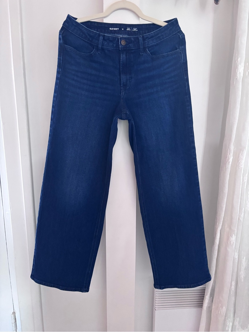 Old Navy Wide leg jeans high waist size 10